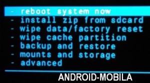 Android system recovery