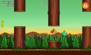 Неловкие Птицы - Clumsy Bird на android. Скачать бесплатно.