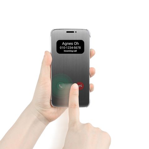 Официальный чехол для LG G5: Quick Cover с сенсорным экраном