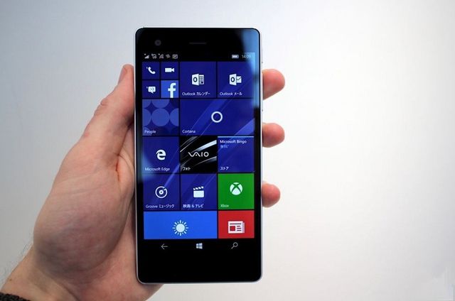 Обзор VAIO Phone Biz: металлический смартфон на Windows 10