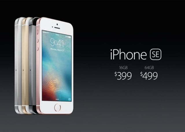Официально: iPhone SE - быстрый и дешевый 4-дюймовый смартфон