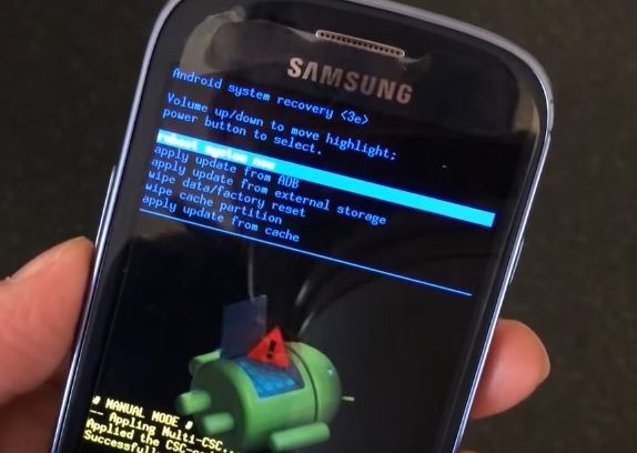 Сброс настроек Samsung Galaxy S3 Mini
