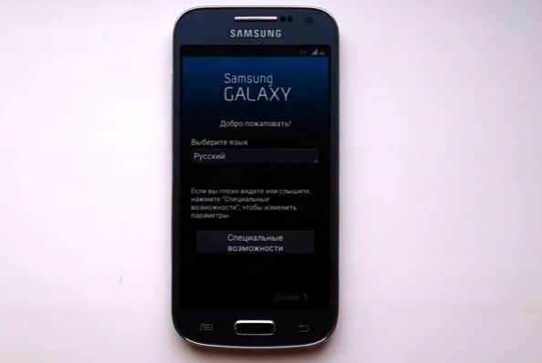 Сброс настроек Samsung Galaxy S4 Mini