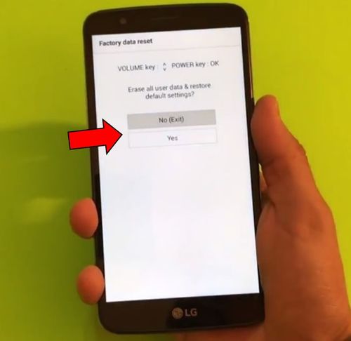 LG Stylus 3 сброс настроек: два способа