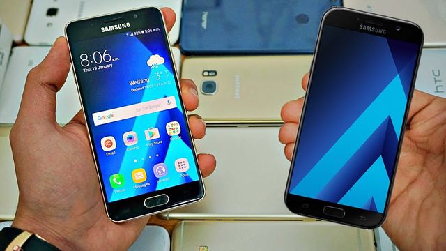 Samsung Galaxy A3 2016 и 2017 сравнение смартфонов