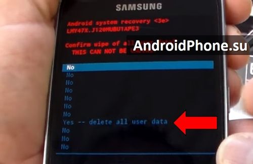 Samsung Galaxy J1 2016 hard reset: сбросить настройки