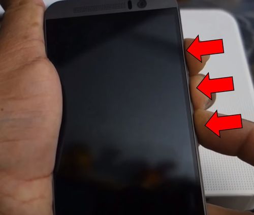 HTC One M9 hard reset: снять графический ключHTC One M9 hard reset: снять графический ключ